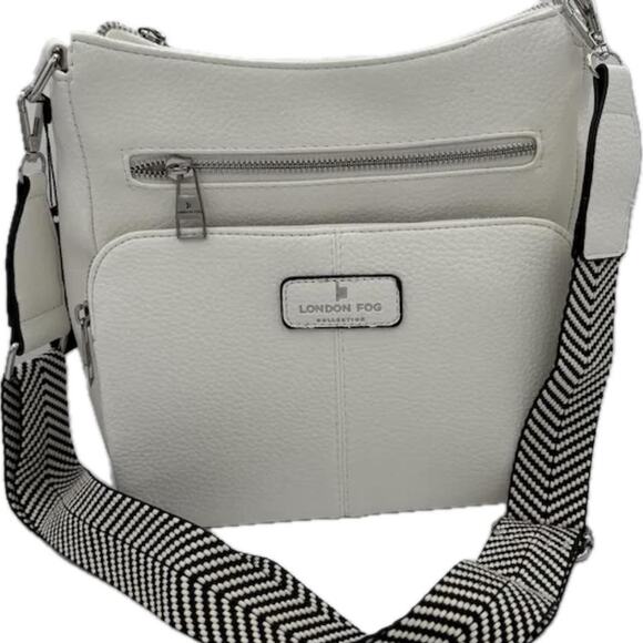 🖤 London Fog White Crossbody Bag — Brand New with Tags 🖤 - Picture 1 of 1